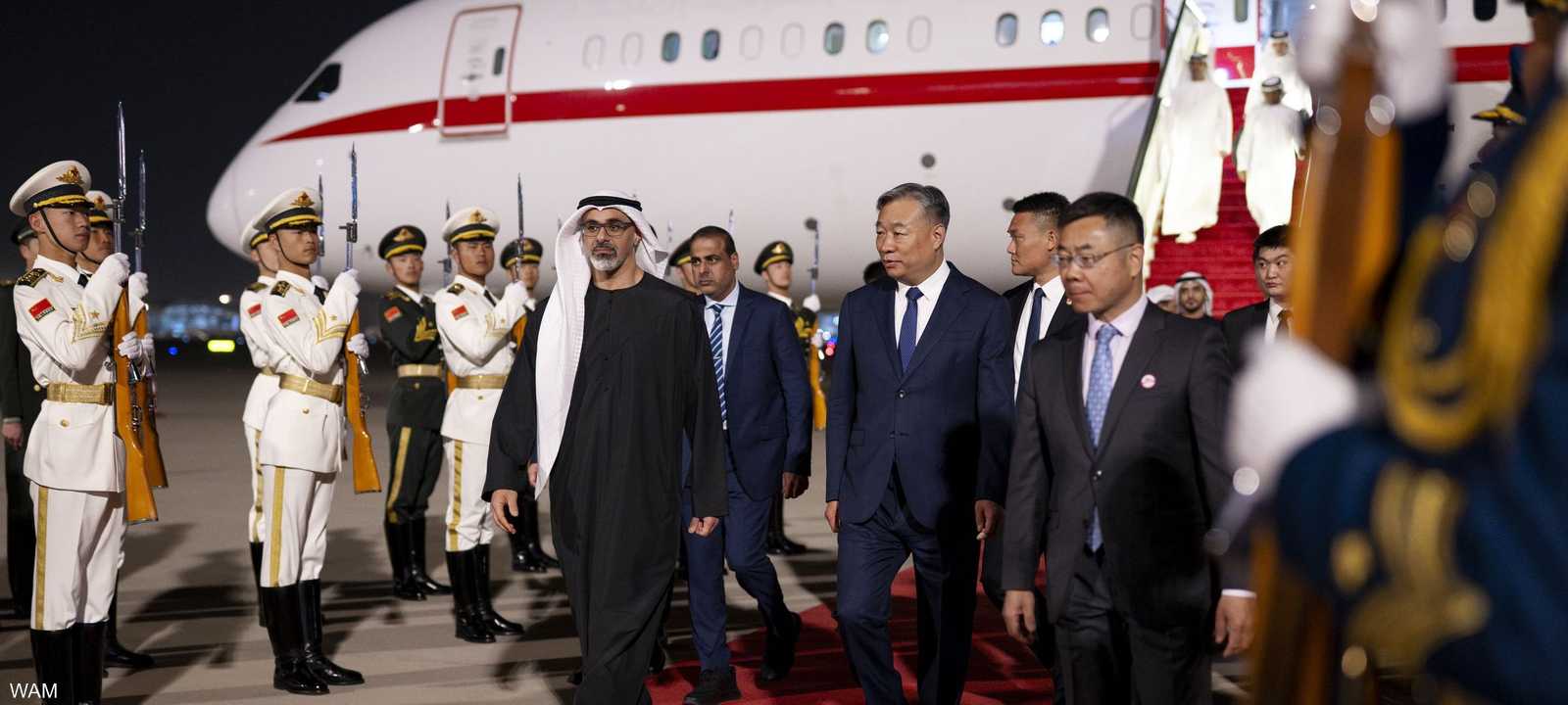 ولي عهد أبو ظبي في زيارة رسمية إلى الصين