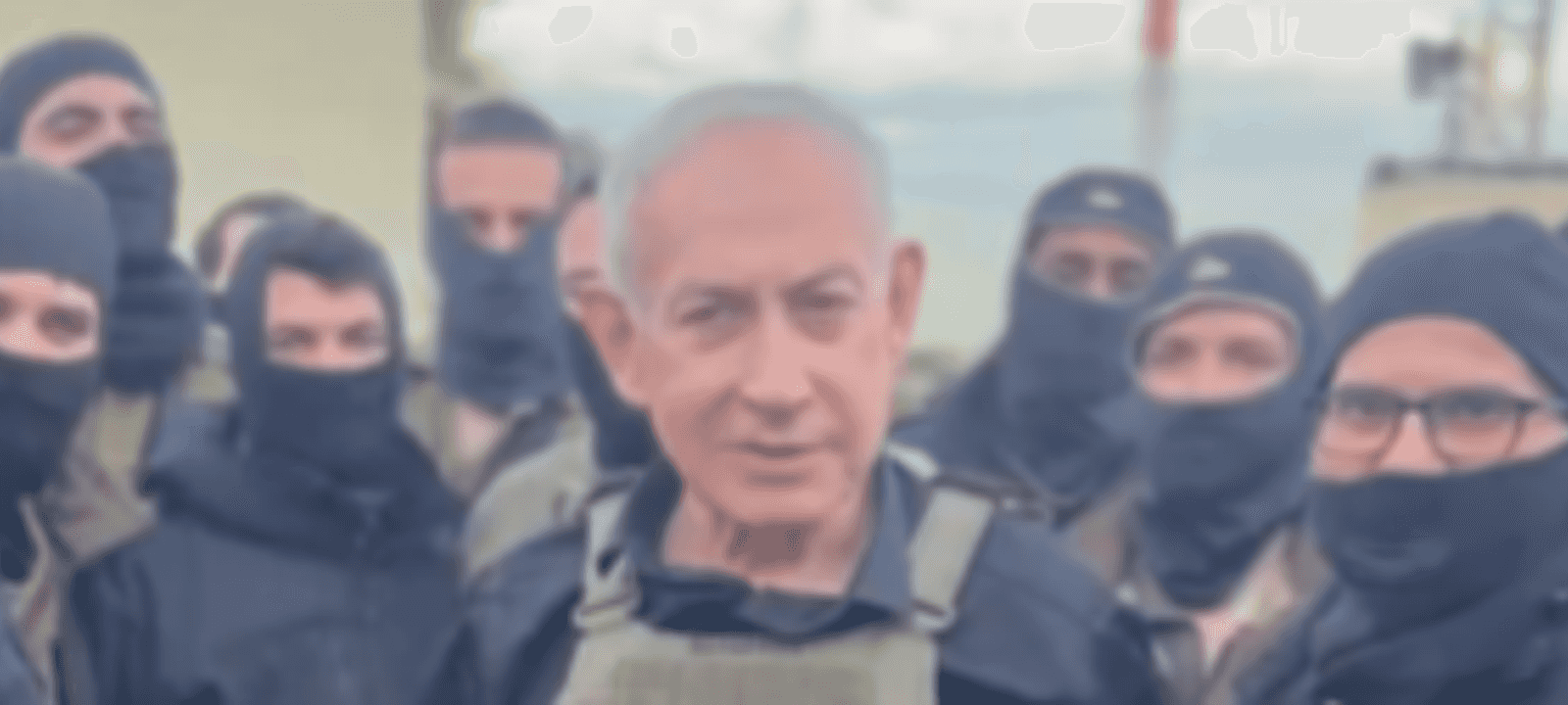 بنيامين نتنياهو من جنوب لبنان