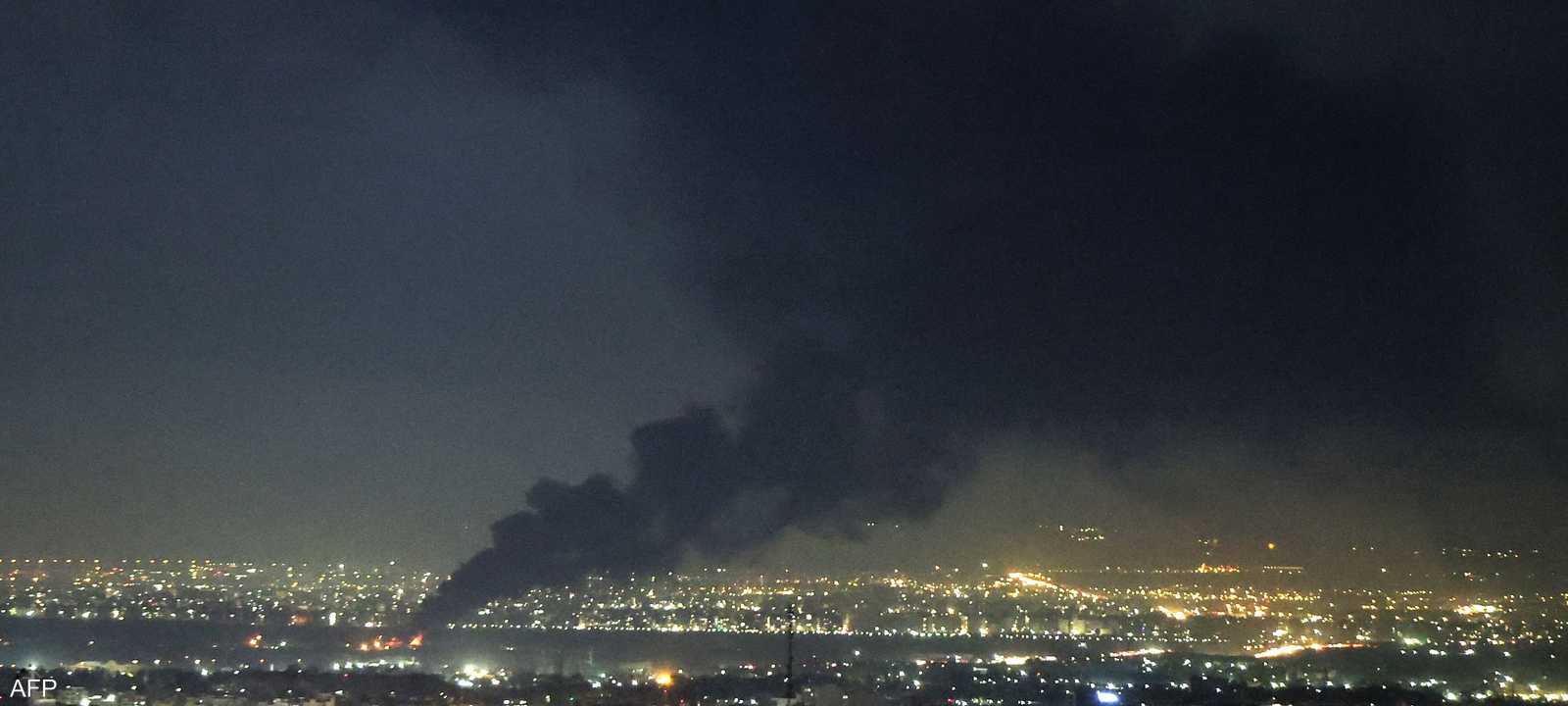 غارة أمريكية إسرائيلية على العاصمة الإيرانية طهران