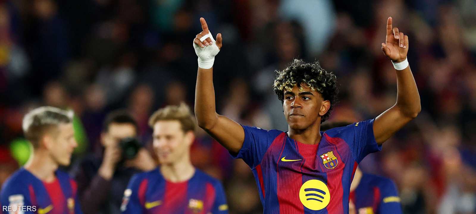 لامين يامال نجم برشلونة