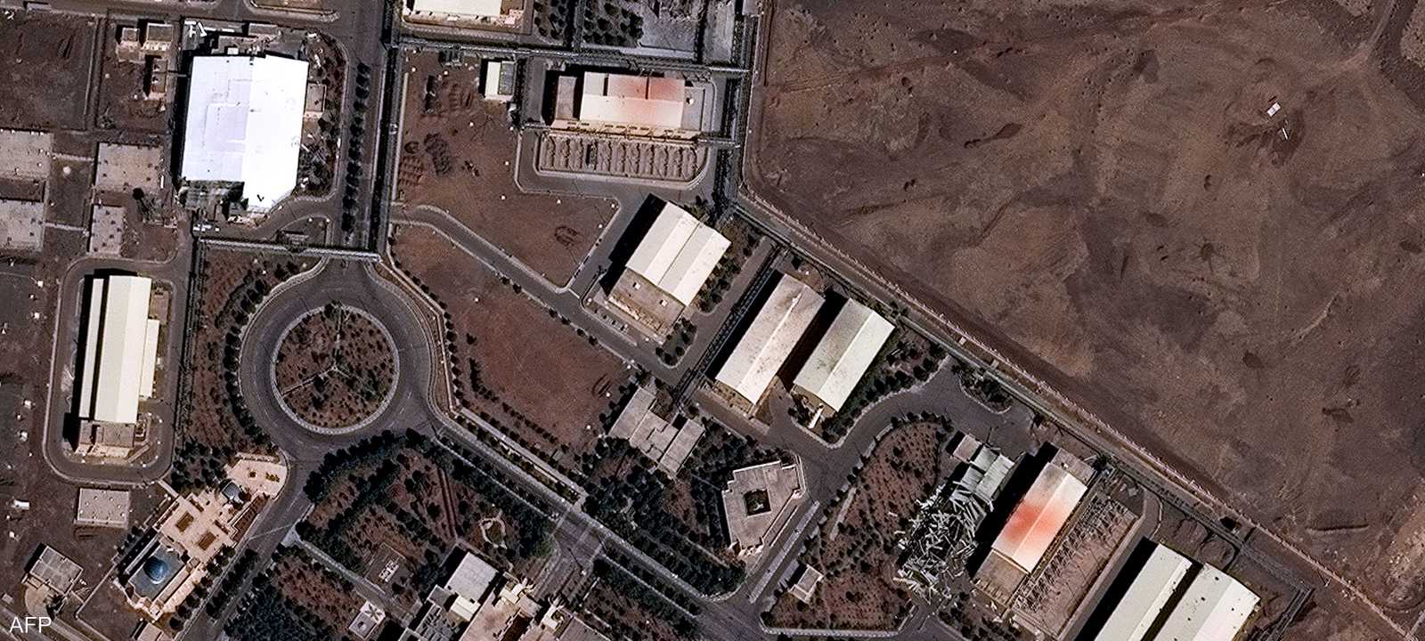 صورة لمجمع نطنز النووي