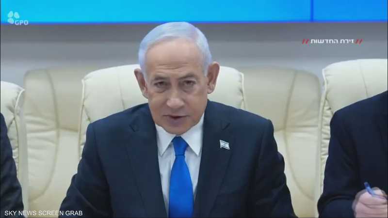 رئيس الوزراء الإسرائيلي بنيامين نتنياهو