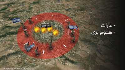 بنت جبيل تتصدر جبهات جنوب لبنان