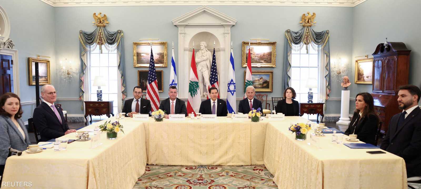 مفاوضات لبنان وإسرائيل عقدت في واشنطن