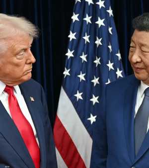 ترامب وشي جي بينغ