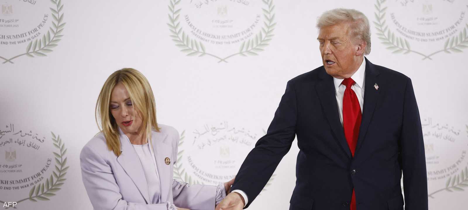 ترامب وميلوني