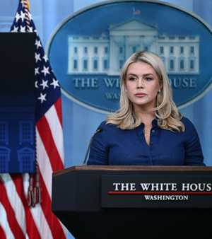 المتحدثة باسم البيت الأبيض كارولين ليفيت