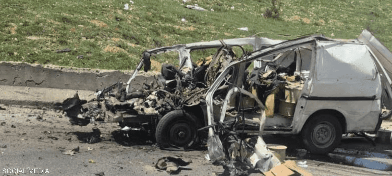 الغارة استهدفت سيارة على طريق ضهر البيدر