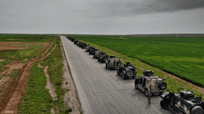 الجيش السوري يتسلم قاعدة قسرك بعد انسحاب التحالف الدولي