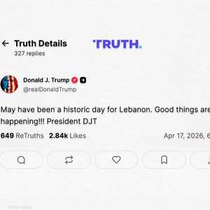 تغريدة ترامب حول لبنان