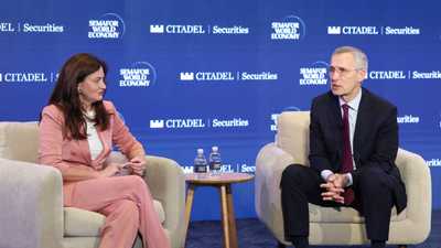 ستولتنبرغ قال إن الغرب كان عليه دعم أوكرانيا في وقت أبكر