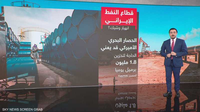 الحصار يهدد بقاء النفط الإيراني