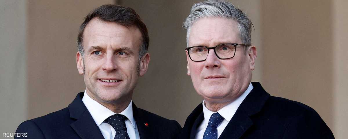 ماكرون وستارمر