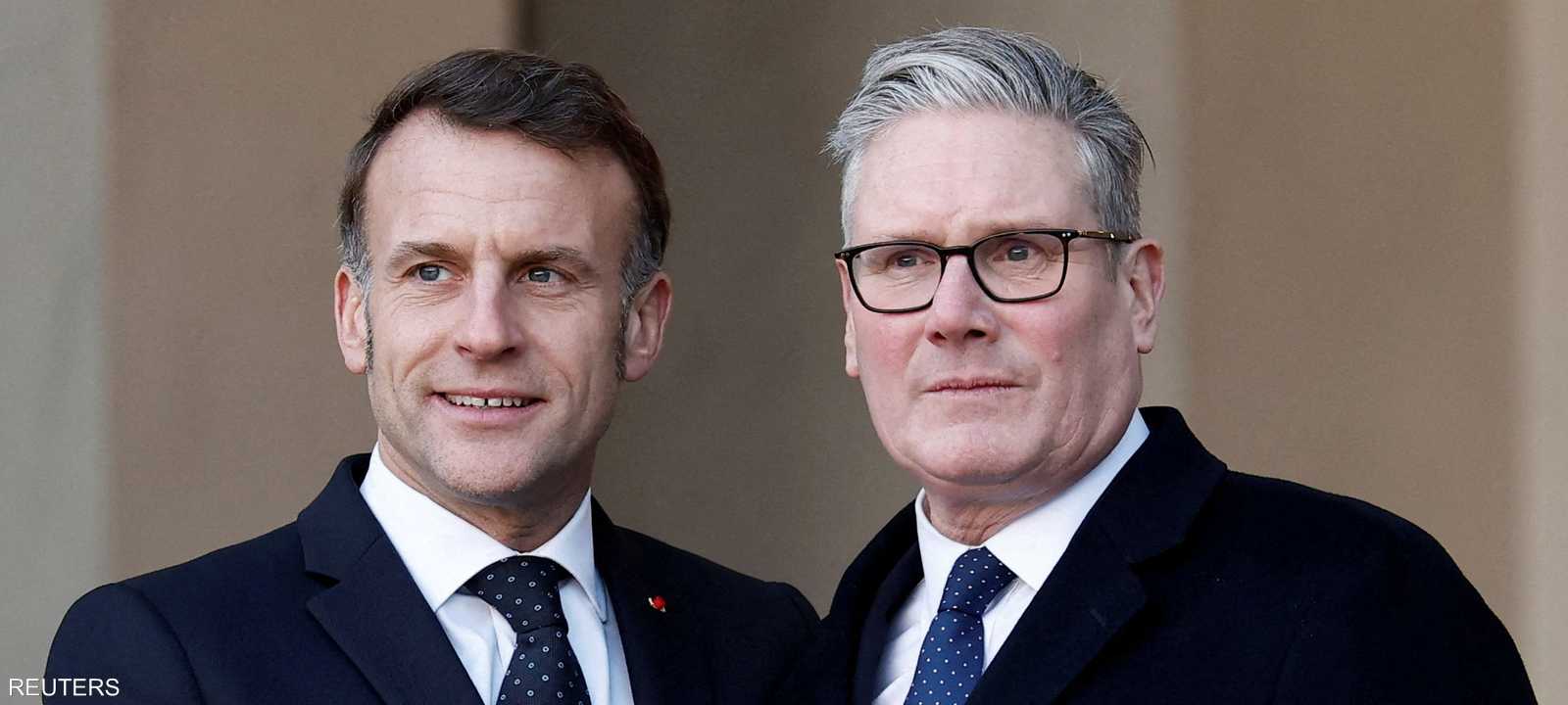 ماكرون وستارمر