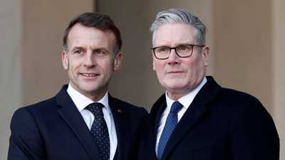 ماكرون وستارمر