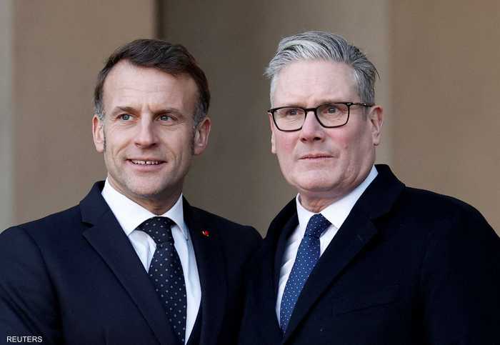 ماكرون وستارمر