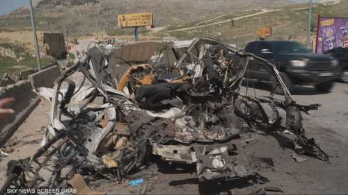 مسيرة إسرائيلية تستهدف سيارة شرقي لبنان