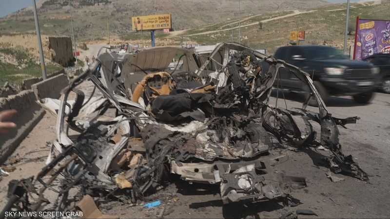 غارة بمسيرة إسرائيلية شرق لبنان تسفر عن قتيل وأضرار