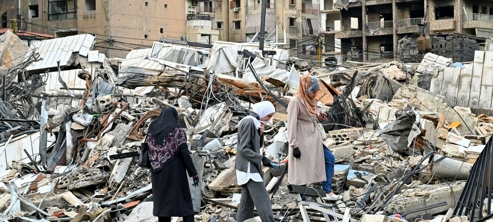 دمار واسع خلفه القصف الإسرائيلي على لبنان