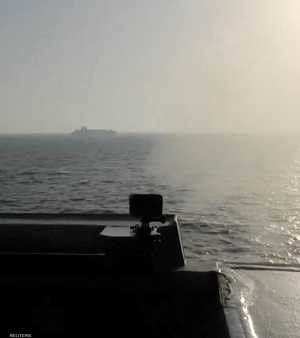 سفينة الشحن الإيرانية لا تزال محتجزة لدى البحرية الأميركية