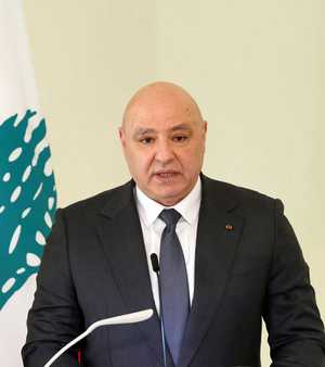 الرئيس اللبناني جوزاف عون