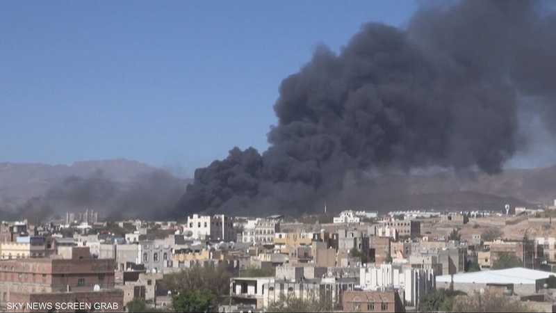 غارة جوية مجهولة تستهدف منصة صواريخ الحوثي