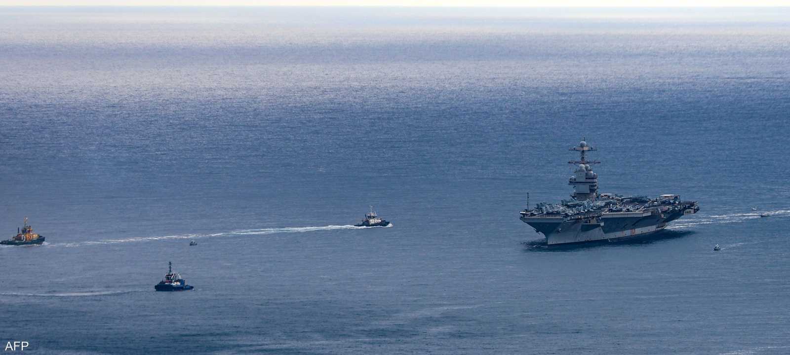 البحرية الأميركية أعلنت اعتراض سفينة بالمياه الدولية_أرشيف