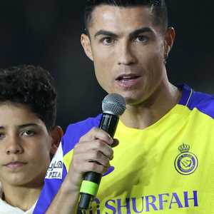 رونالدو مع نجله.. أرشيفية