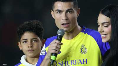 نجل رونالدو قد يلعب مع والده في النصر السعودي