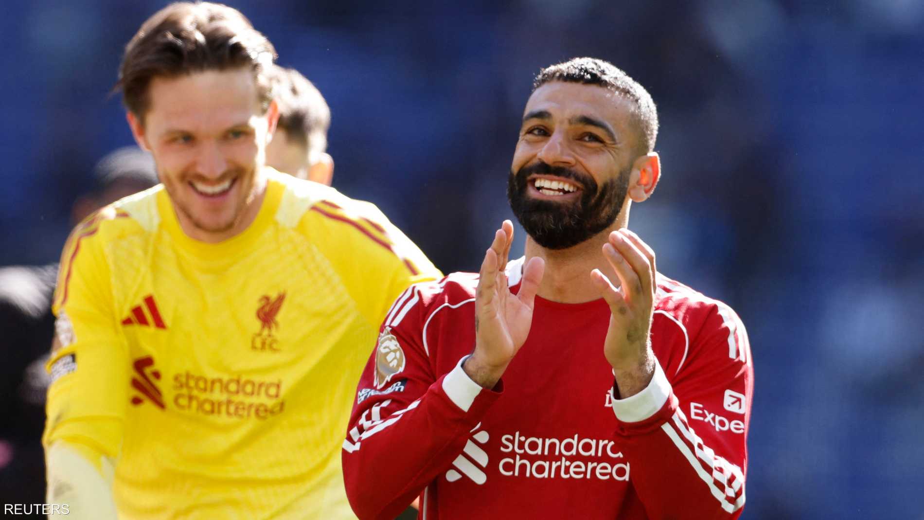 صلاح يواصل تألقه كأحد عمالقة هدافي "البريميرليغ" برقم تاريخي 