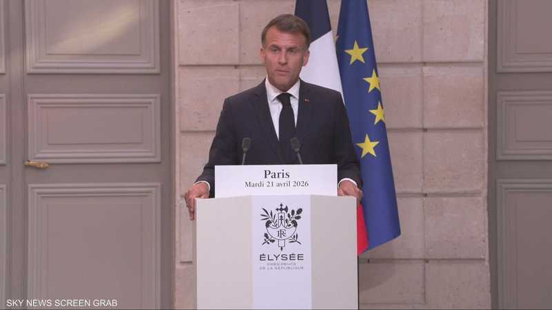 ماكرون: لن يتحقق الاستقرار في لبنان من دون نزع سلاح حزب الله