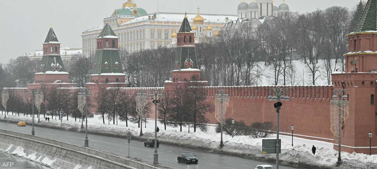 مبنى الكرملين في العاصمة الروسية موسكو