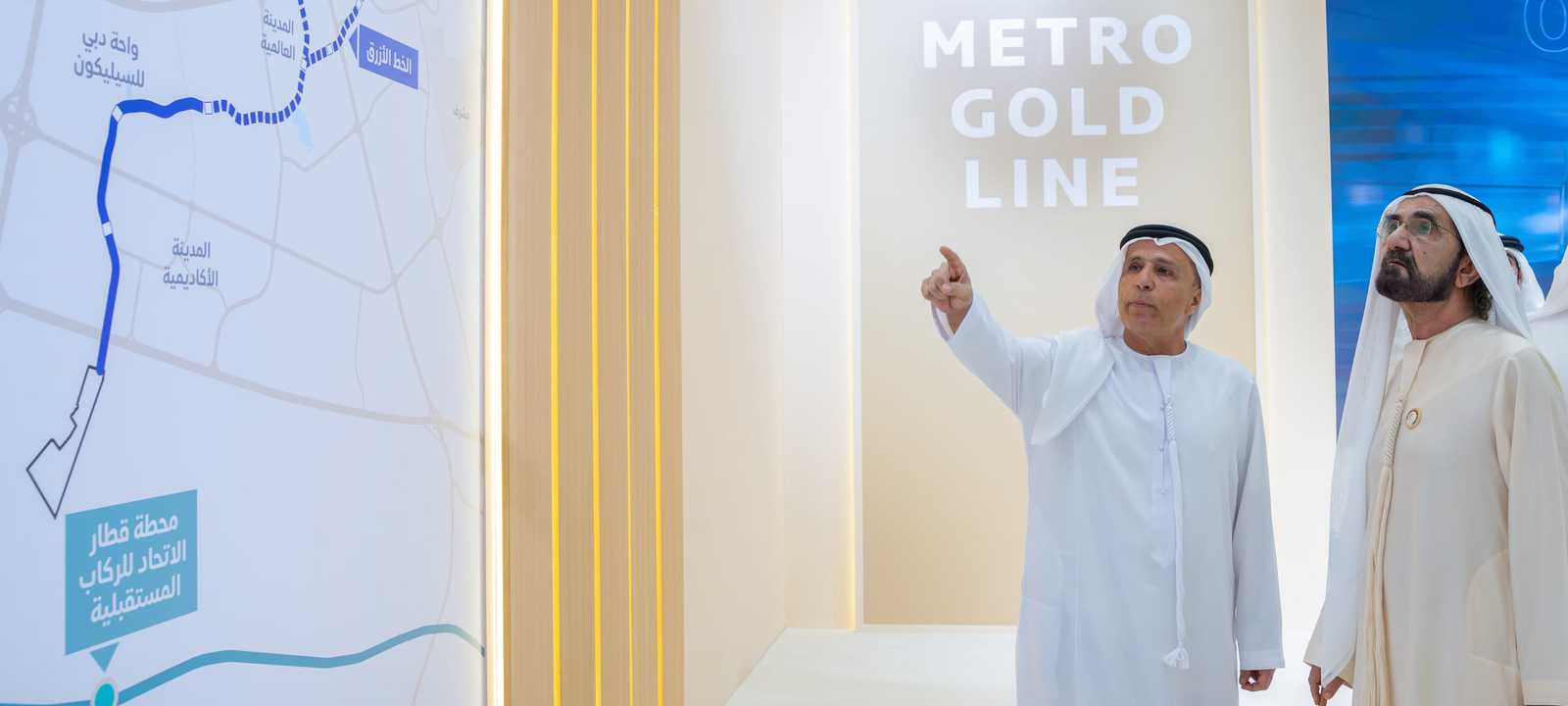 الشيخ محمد بن راشد آل مكتوم نائب رئيس دولة الإمارات رئيس مجل