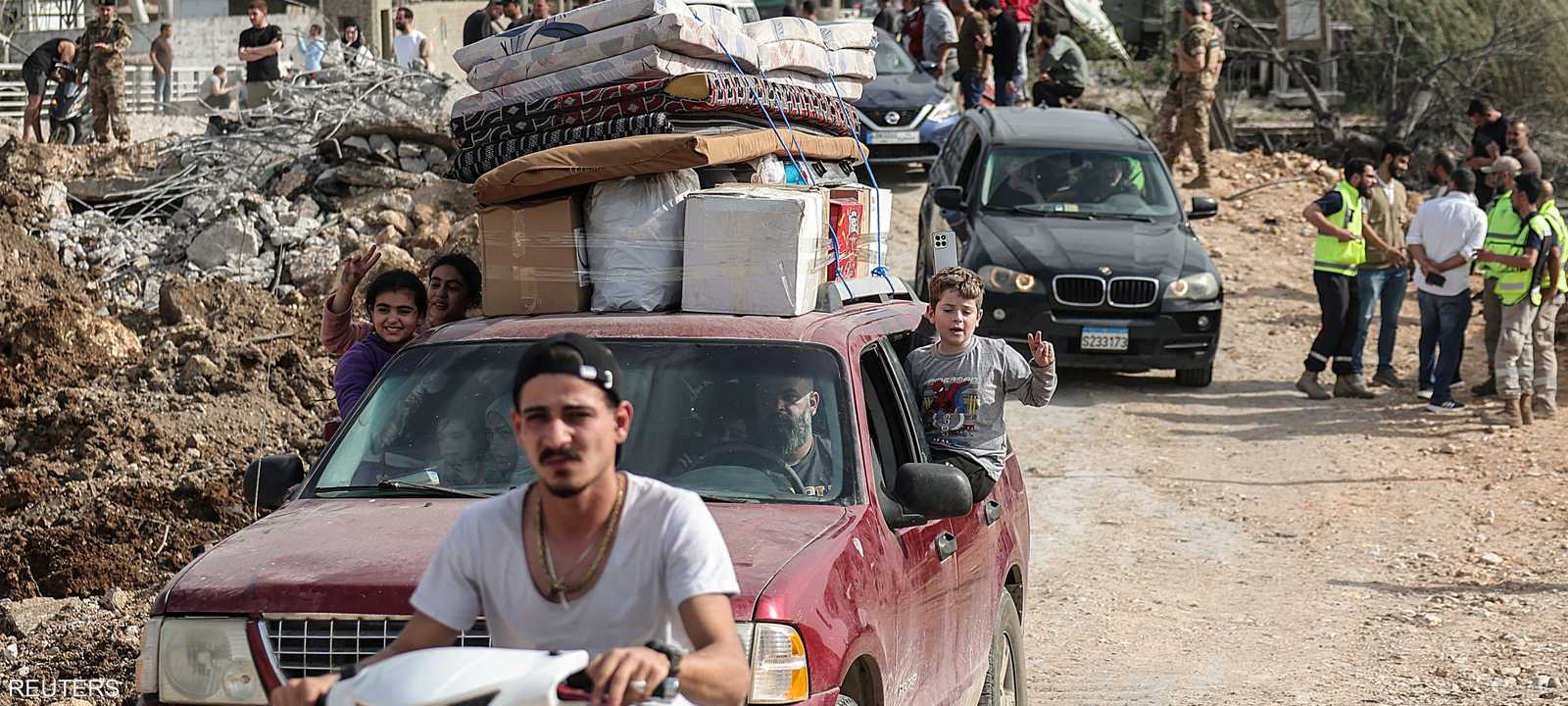 نزوح اللبنانيين يفتح الباب لعمليات النهب