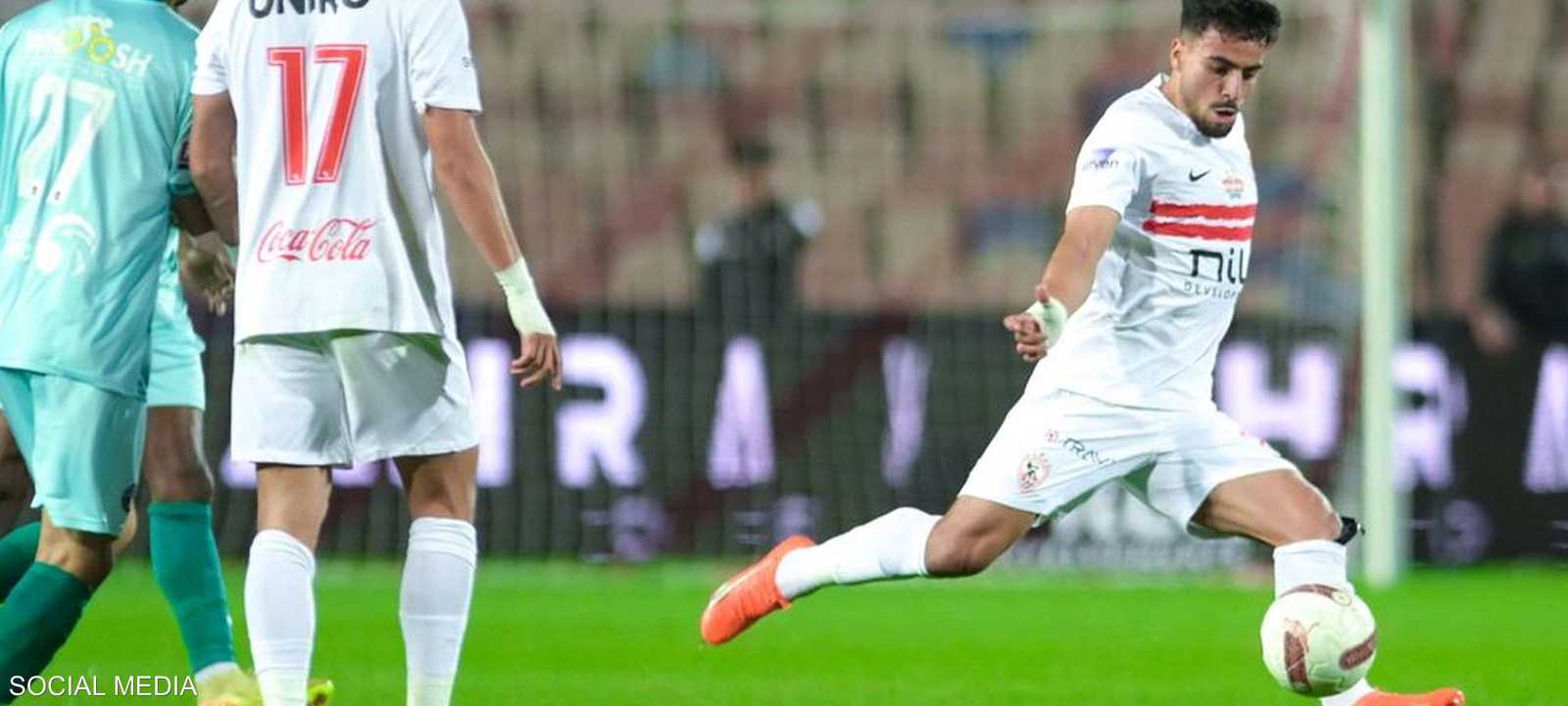 من المباراة بين الفريقين