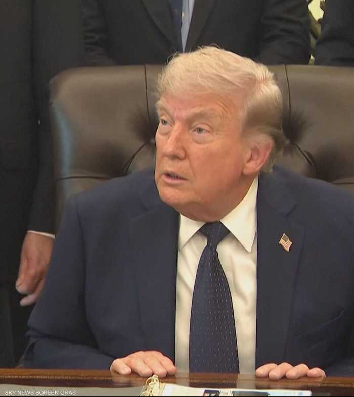 الرئيس الأميركي دونالد ترامب