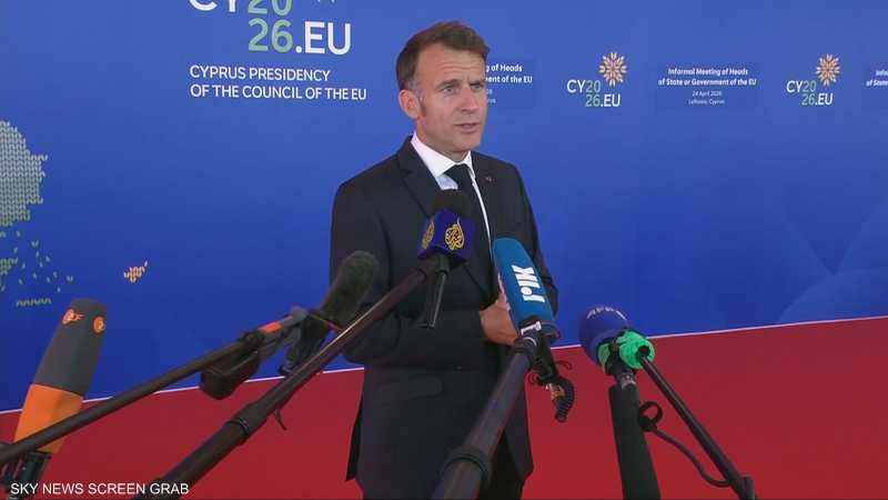 ماكرون يدعو لدعم أوروبي أوسع للبنان