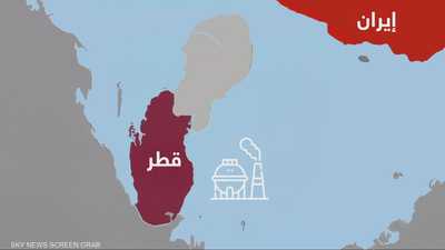 صواريخ إيرانية تحمل شعارات معادية لـ"منشآت الغاز في قطر"