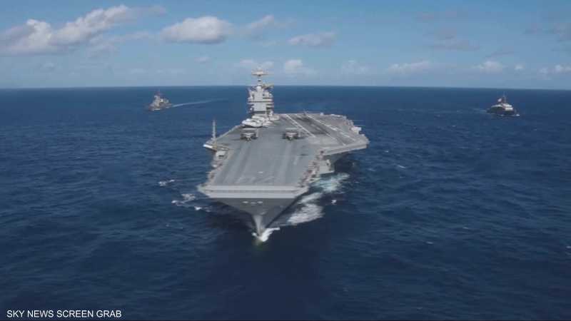 حاملة الطائرات الأميركية {جورج بوش} تصل إلى الشرق الأوسط