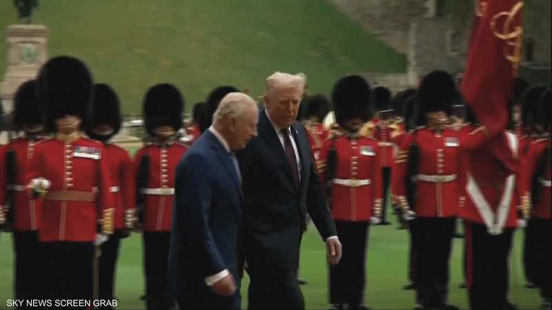 الملك البريطاني يبدأ زيارة دولة للولايات المتحدة