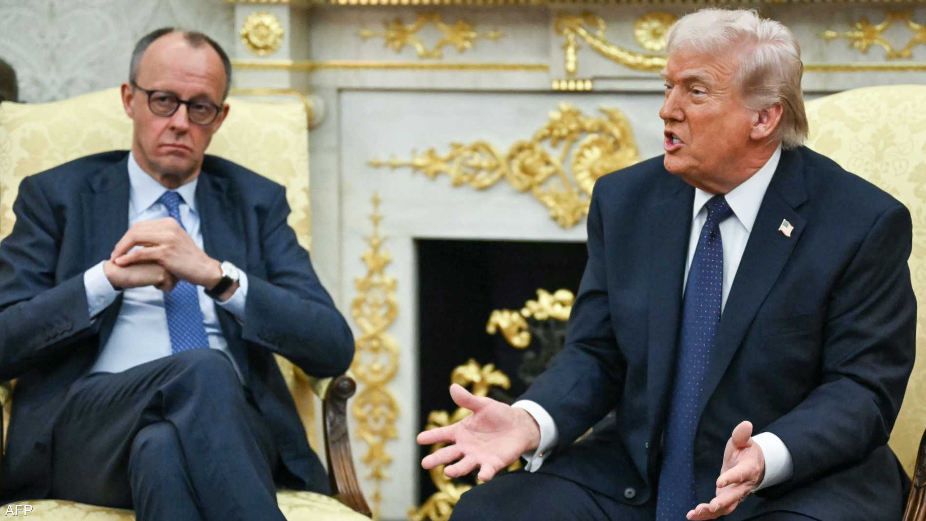 ترامب يشن هجوما حادا على ميرتس بعد تصريحاته عن إيران 