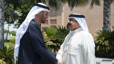 رئيس الإمارات وملك البحرين يبحثان تعزيز التعاون المشترك