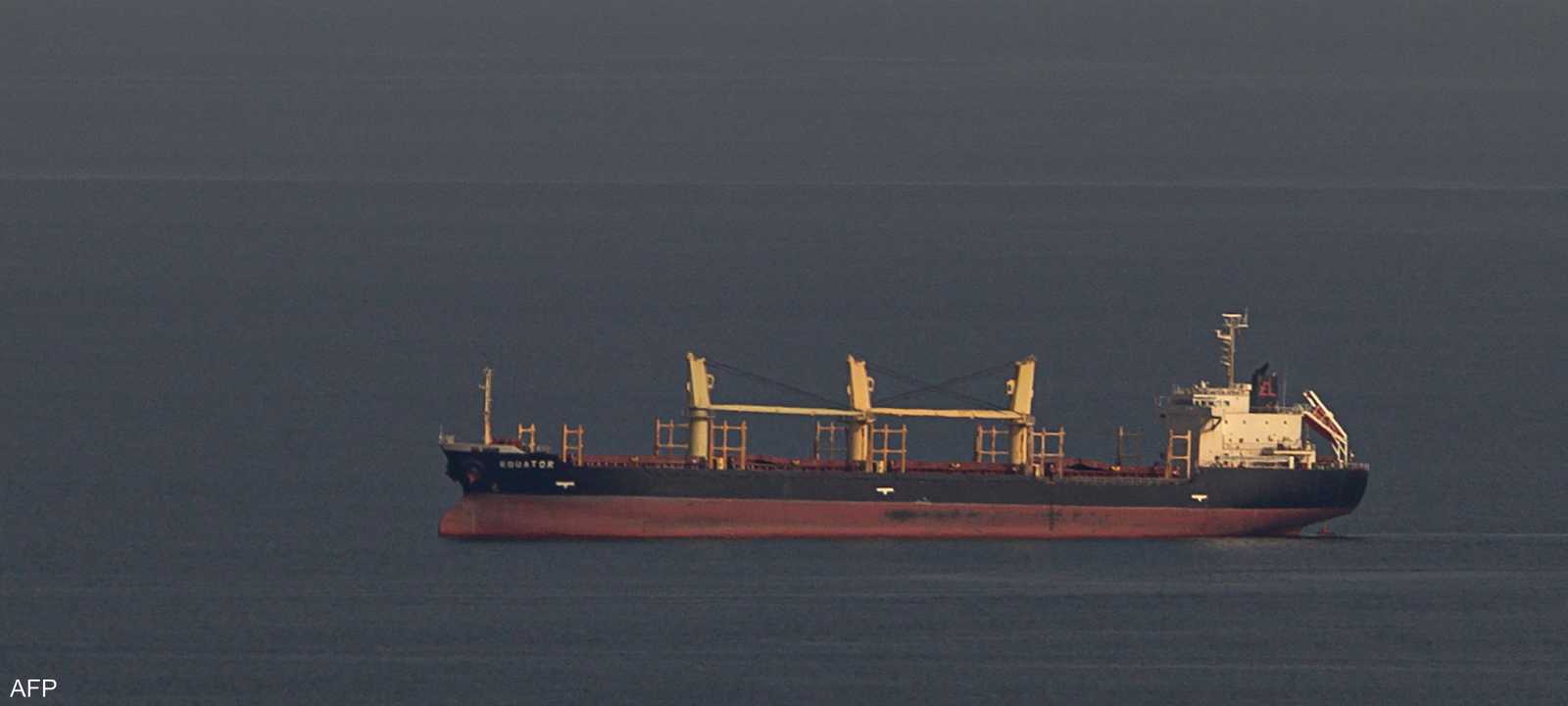 أرشيفية لسفينة شحن تحمل حبوبا أوكرانية