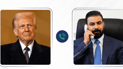 ترامب يهنئ الزيدي ويدعوه لواشنطن لتعزيز الشراكة مع العراق