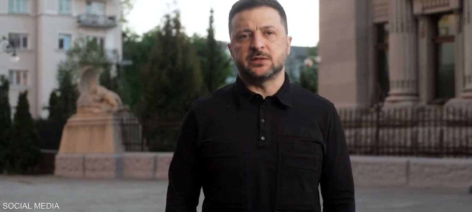 الرئيس الأوكراني فولوديمير زيلينسكي