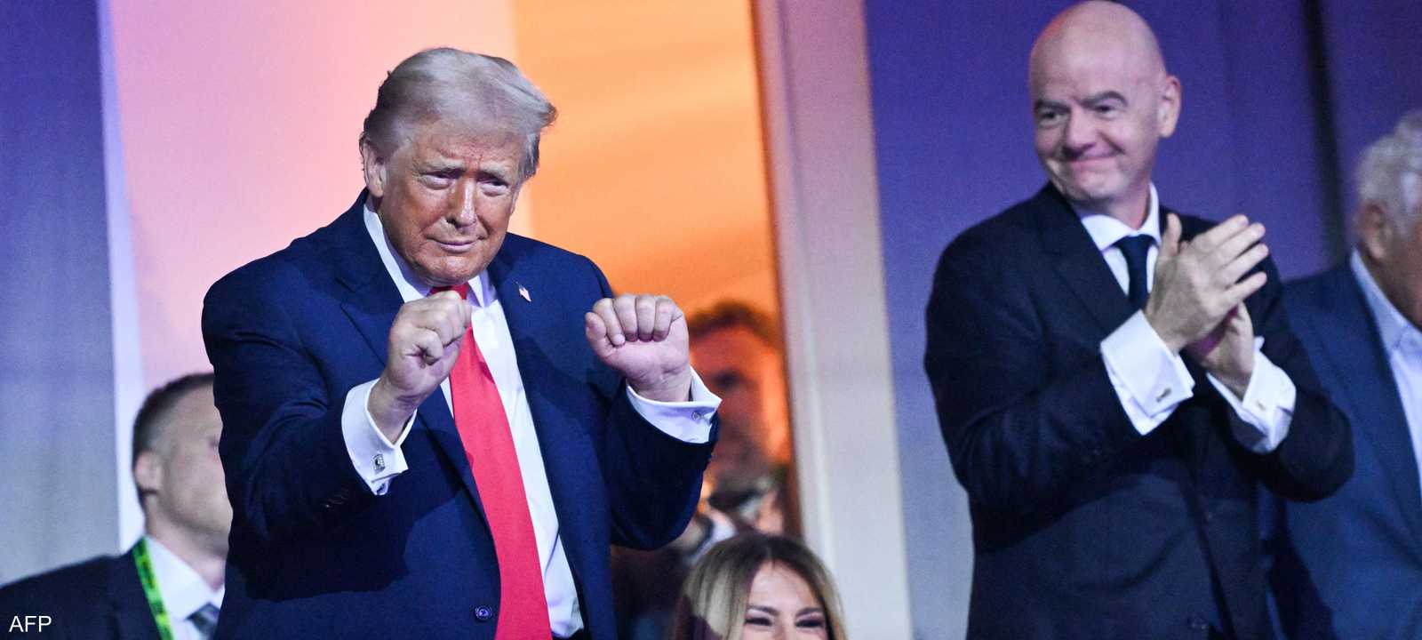 ترامب ورئيس "الفيفا"