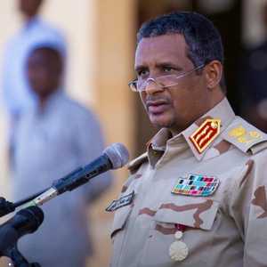قائد قوات الدعم السريع محمد حمدان دقلو "حميدتي"