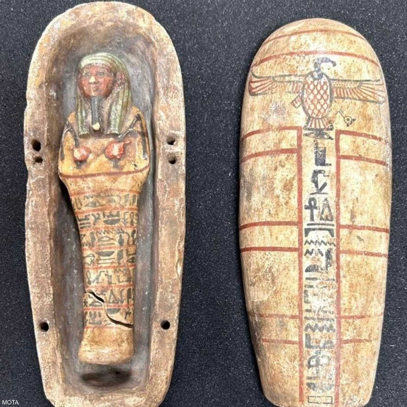 آثار مصرية مستردة من فرنسا