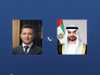 الشيخ محمد بن زايد وزيلينسكي