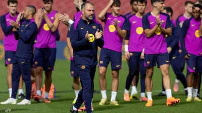 مدرب برشلونة هانزي فليك